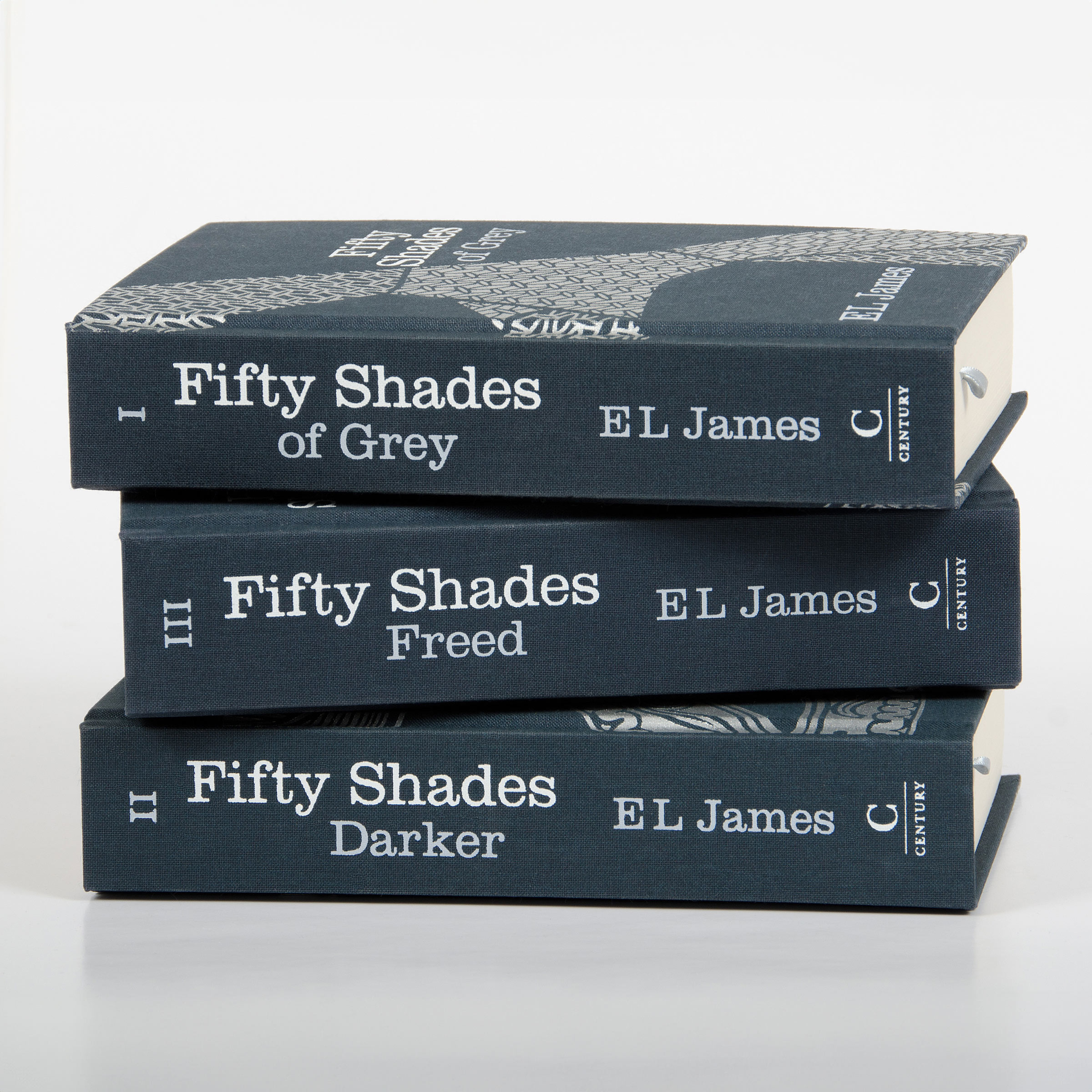 Fifty Shades bound in Brillianta Calandré book cloth