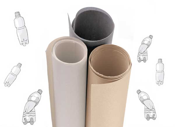 Padova Ecodure roller blinds fabric made from recycled PET bottles