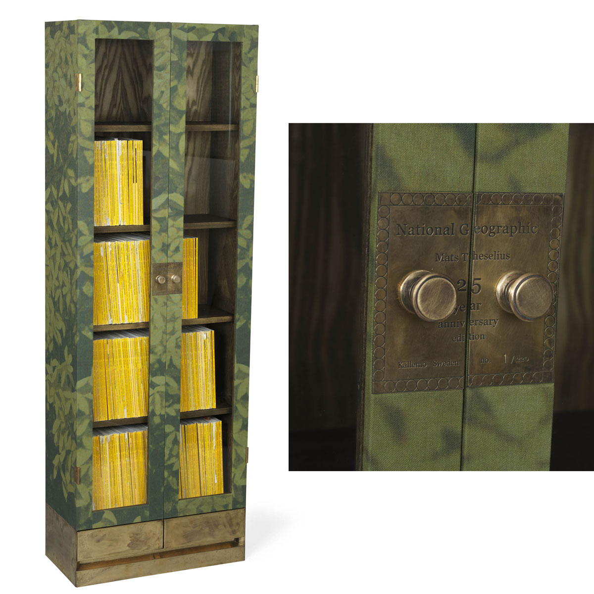 National Geographic book cabinet