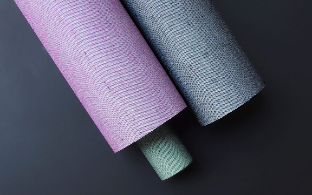 Ecojeans cover material rolls